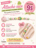 Attache tétine pour Bébé