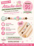 Attache tétine pour Bébé