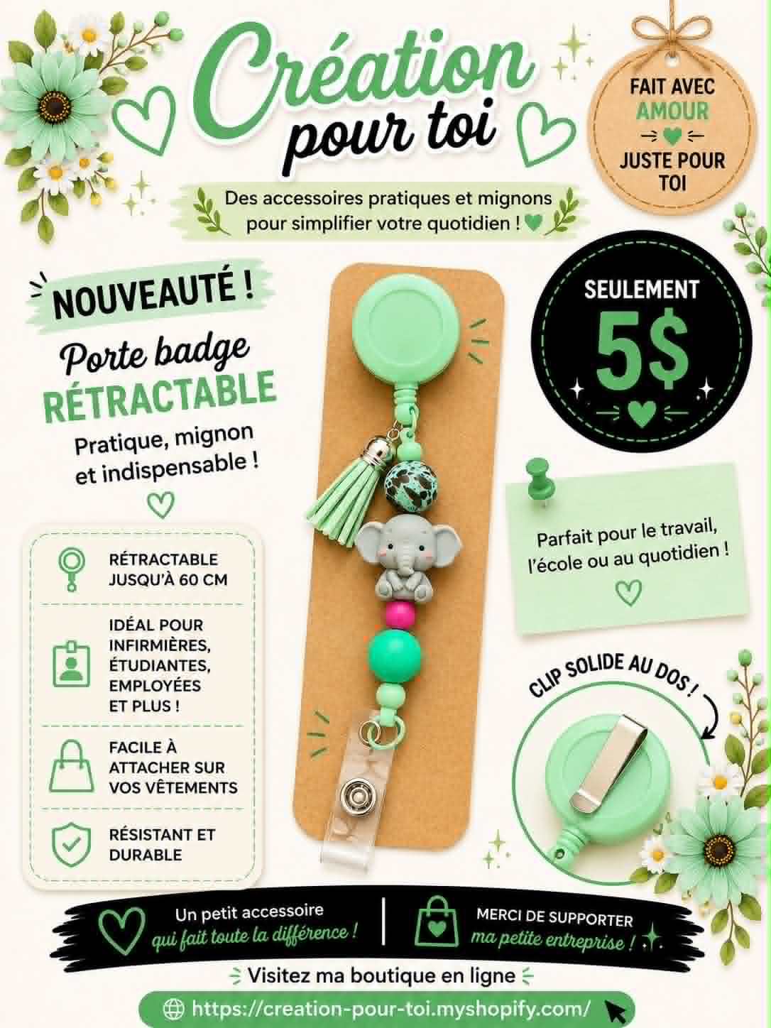 Porte badge