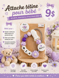 Attache tétine pour Bébé MIA