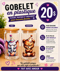 Gobelet en plastique