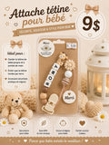 Attache tétine pour Bébé ROMY