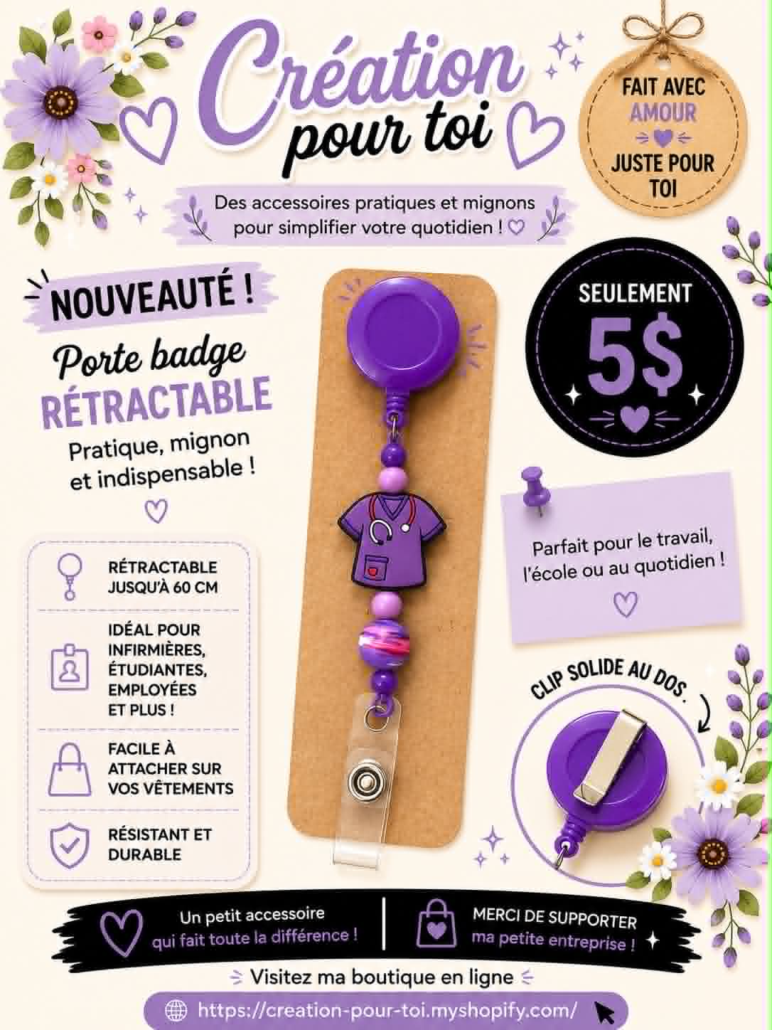 Porte badge