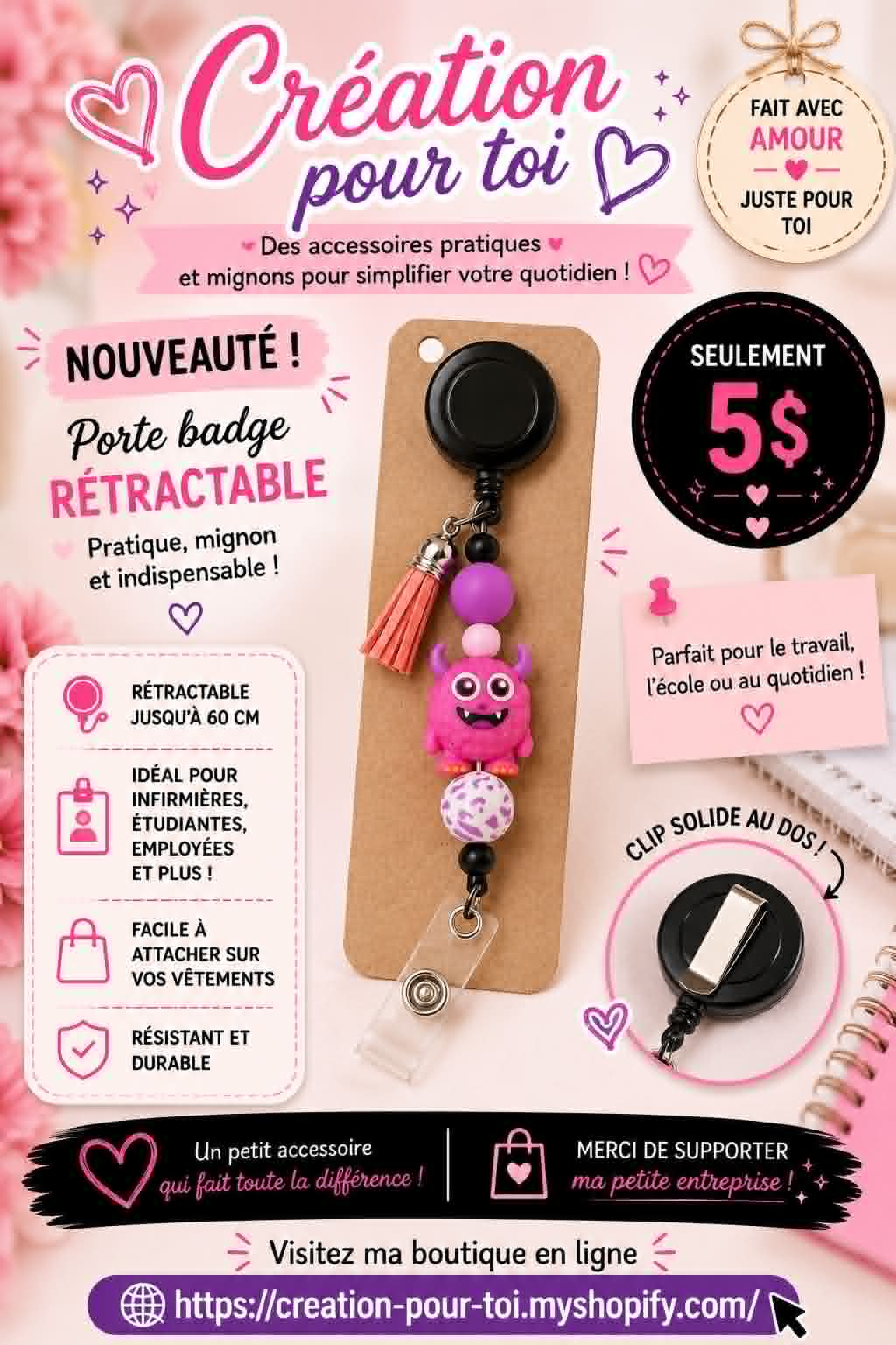 Porte badge