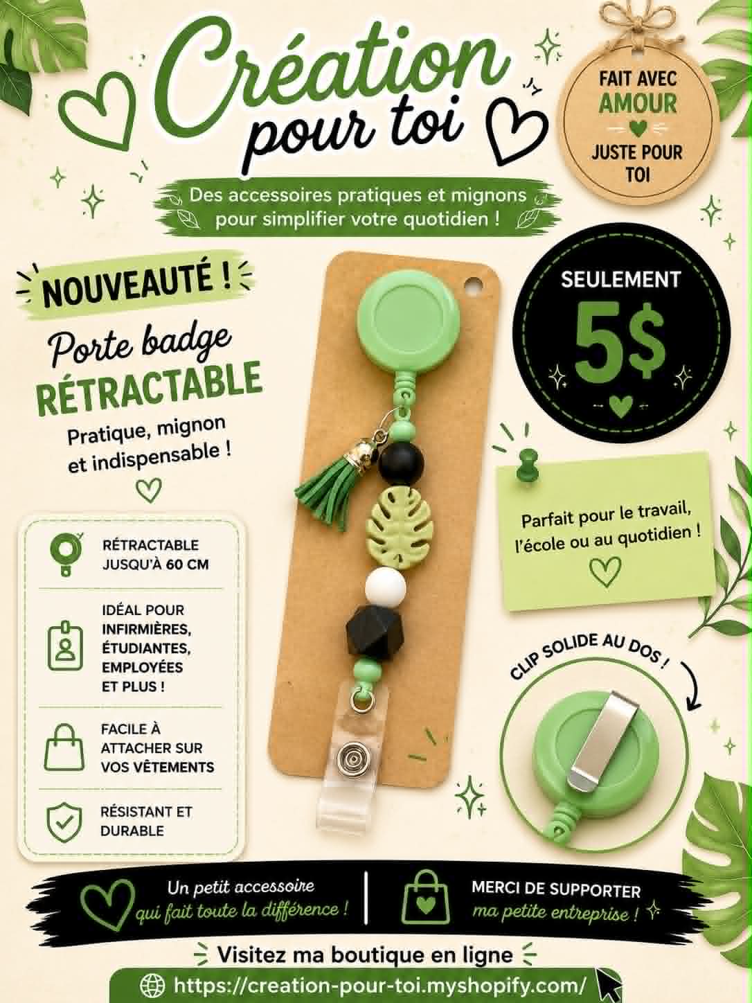Porte badge