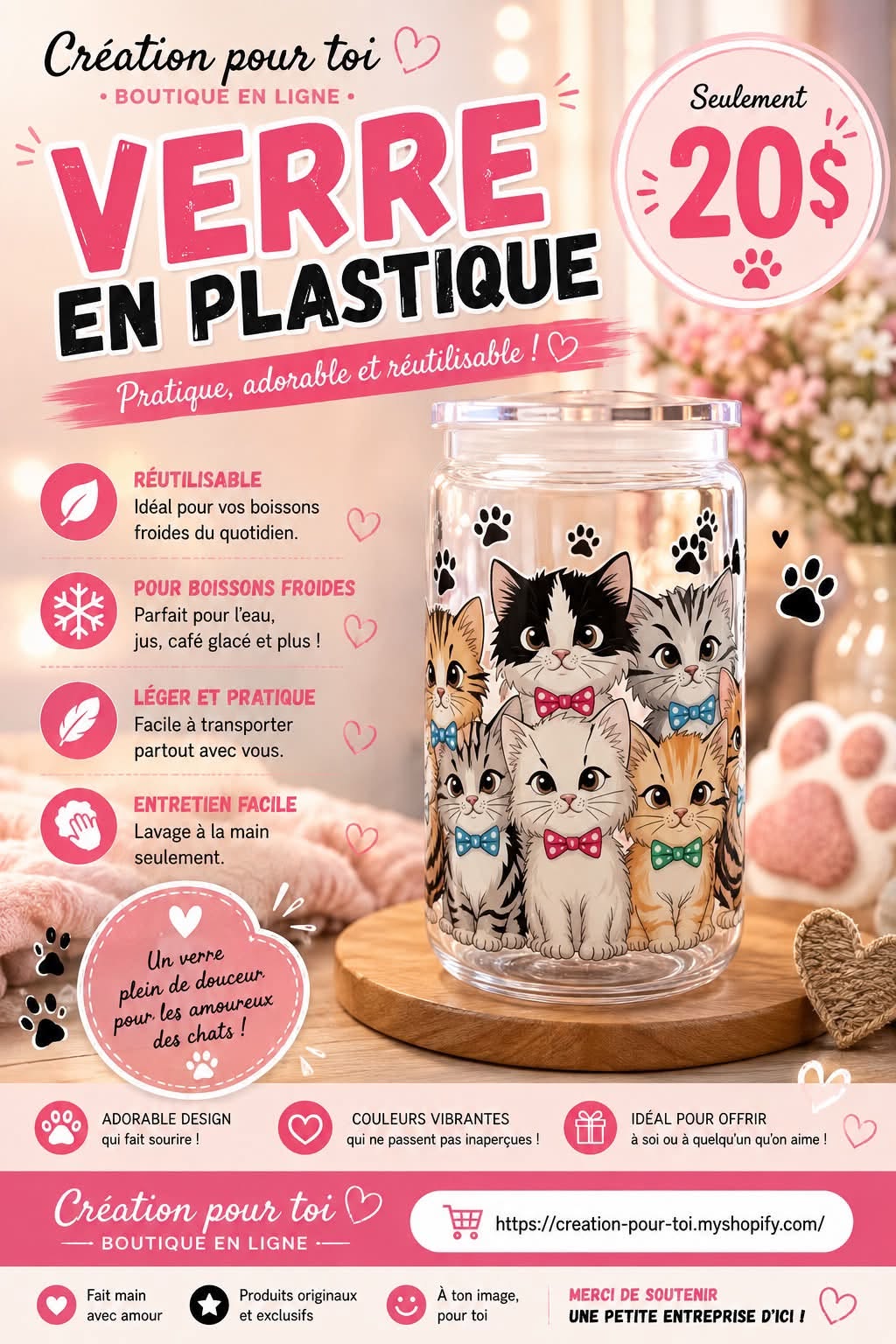 GOBELET CHATON