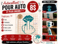 STICKER POUR VOITURE