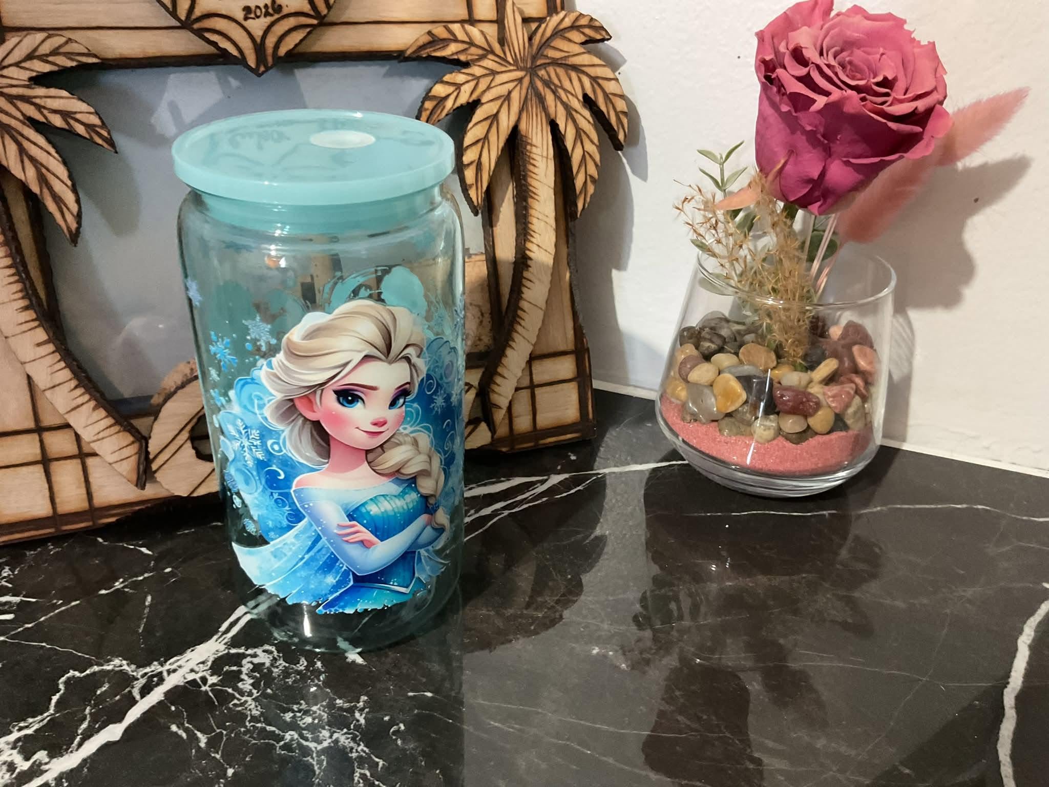 GOBELET REINE DES NEIGES BLEU
