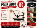 STICKER POUR VOITURE