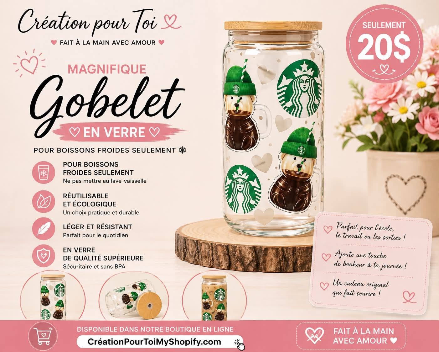 GOBELET OURSON