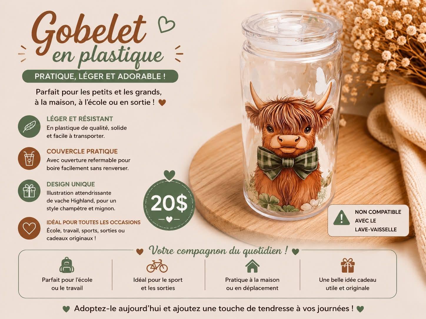 GOBELET VACHE