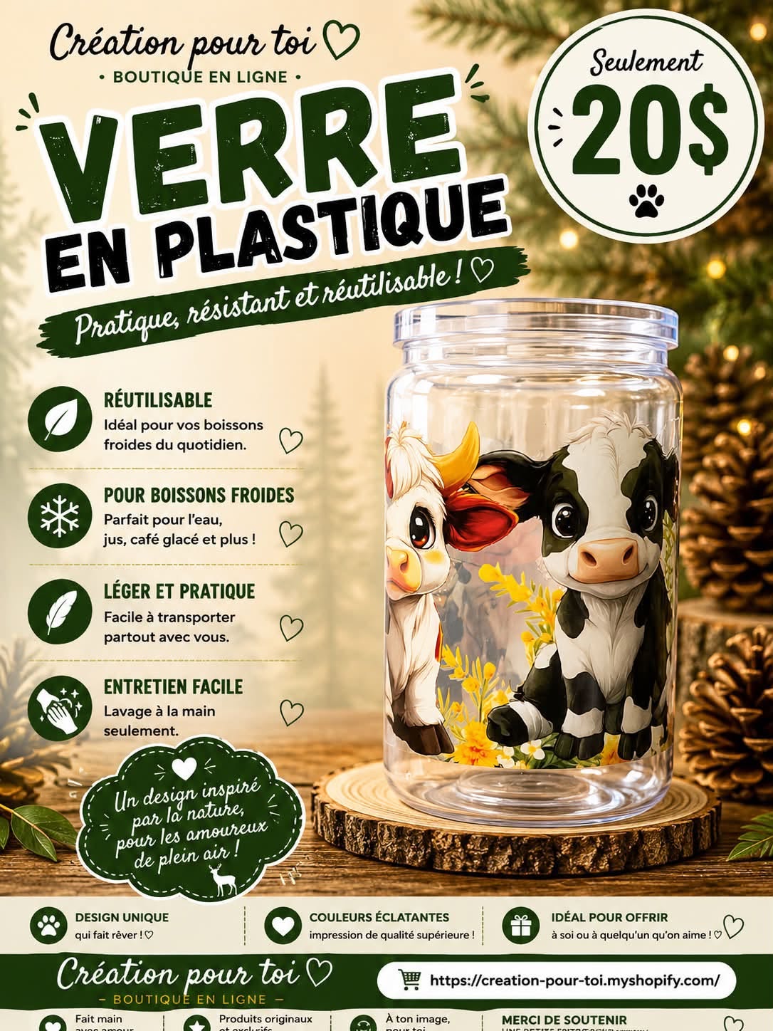 GOBELET VACHE 2