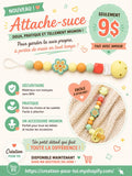 Attache tétine pour Bébé