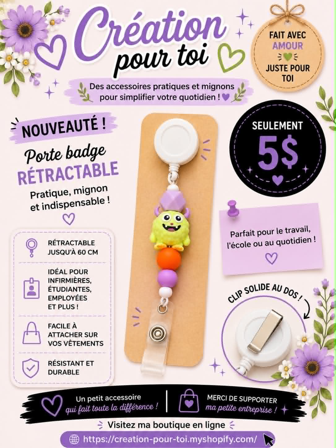 Porte badge