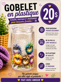 Gobelet en plastique