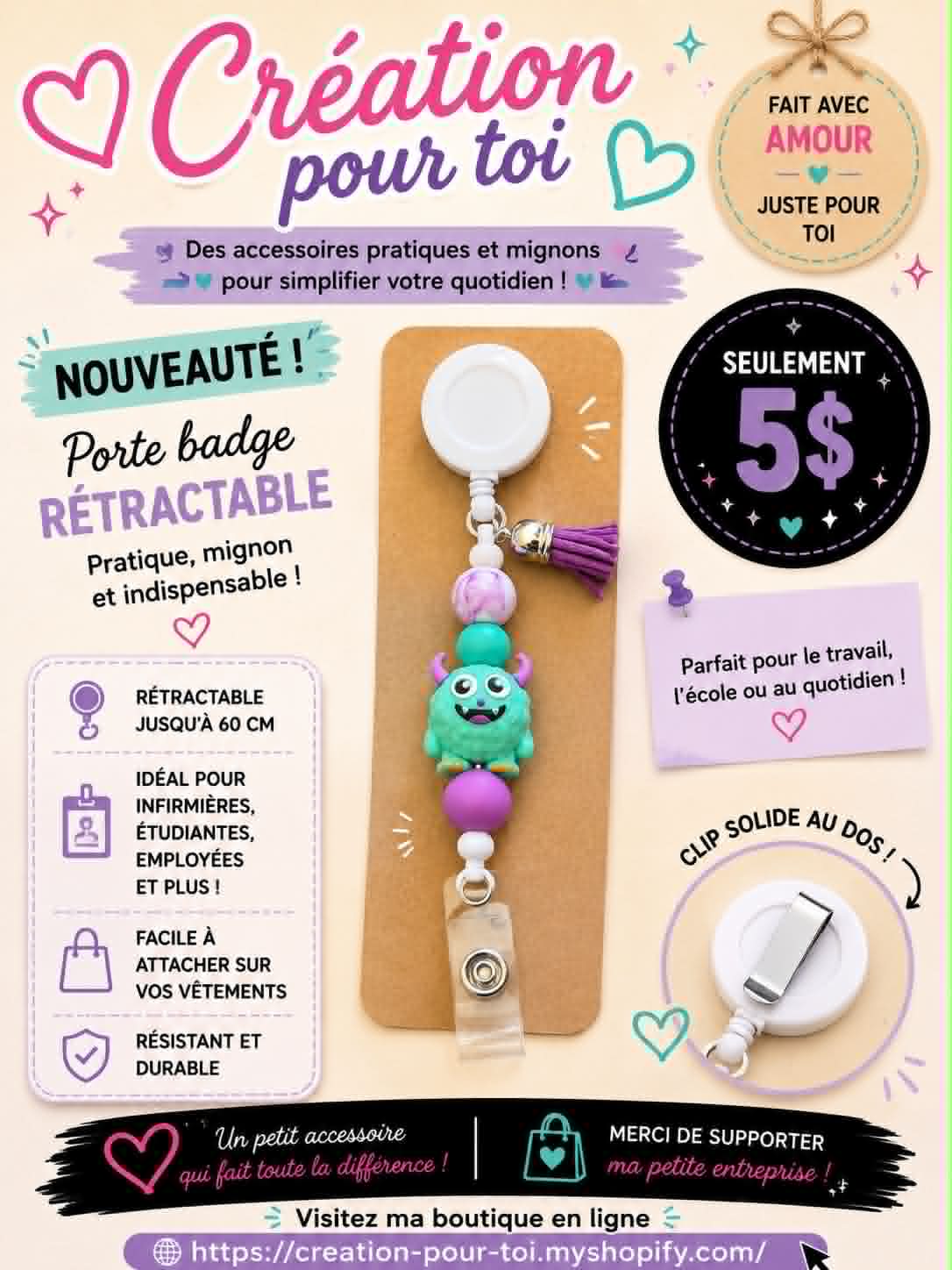 Porte badge