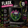 Flask Tête de mort