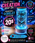 Gobelet en plastique
