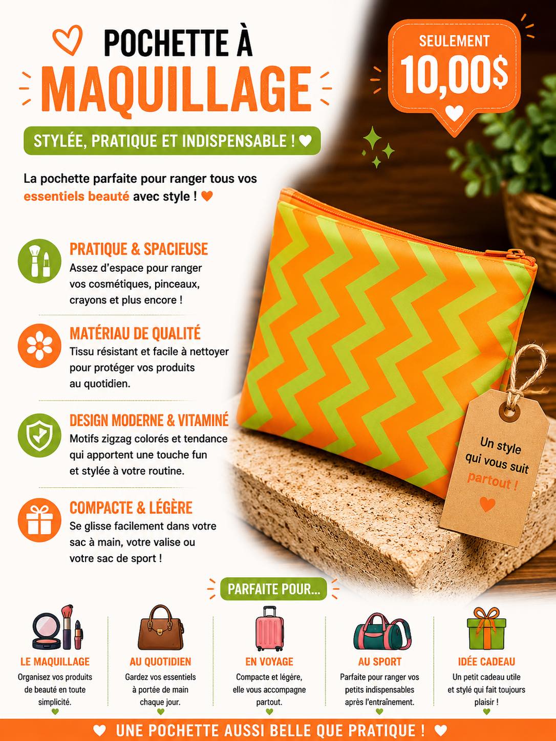Pochette à maquillage