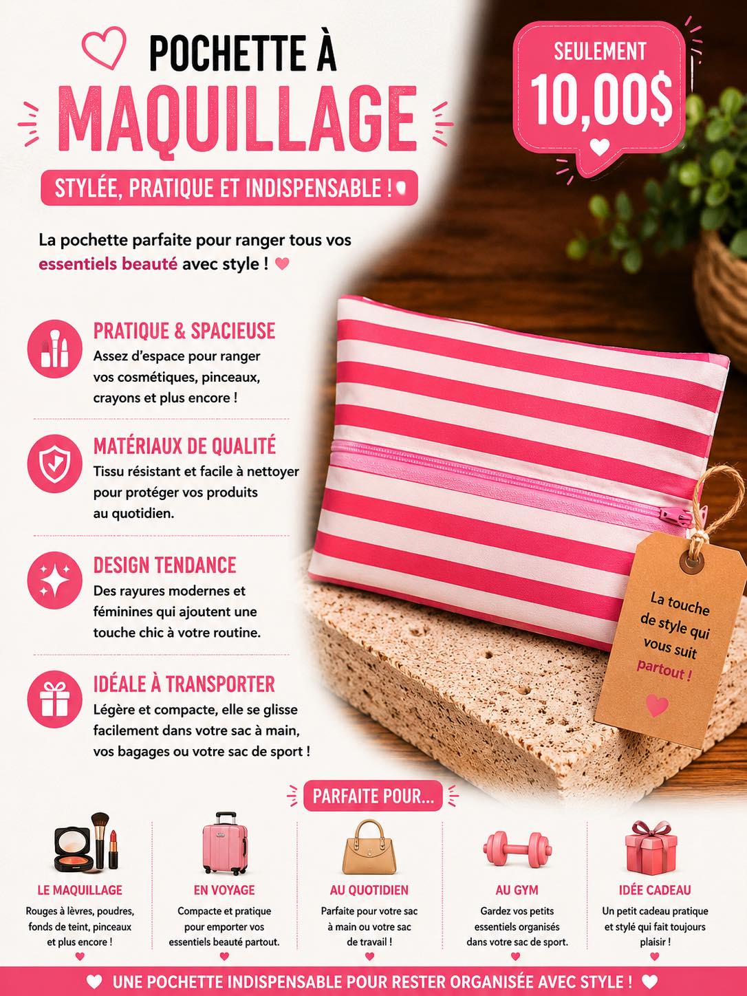Pochette à maquillage